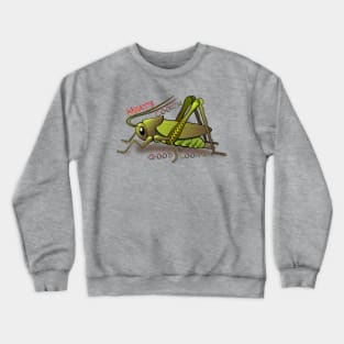 Green Cricket for Thanksgiving Dinner Crewneck Sweatshirt